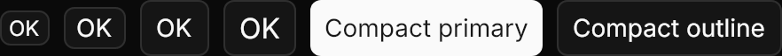 Button demo: Compact