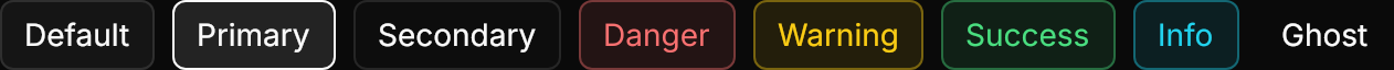 Button demo: Outline