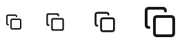 Clipboard demo: Sizes