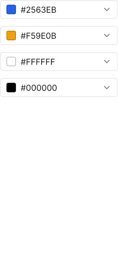 Color Picker demo: Field