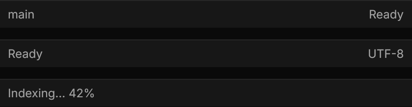 Status Bar demo: Regions