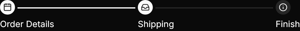 Stepper demo: Icons