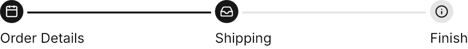 Stepper demo: Icons
