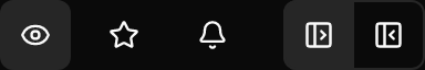 Toggle Group demo: Icons