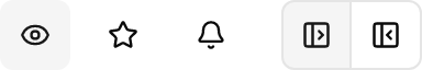 Toggle Group demo: Icons