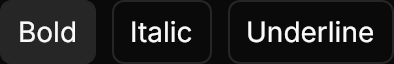 Toggle demo: Outline